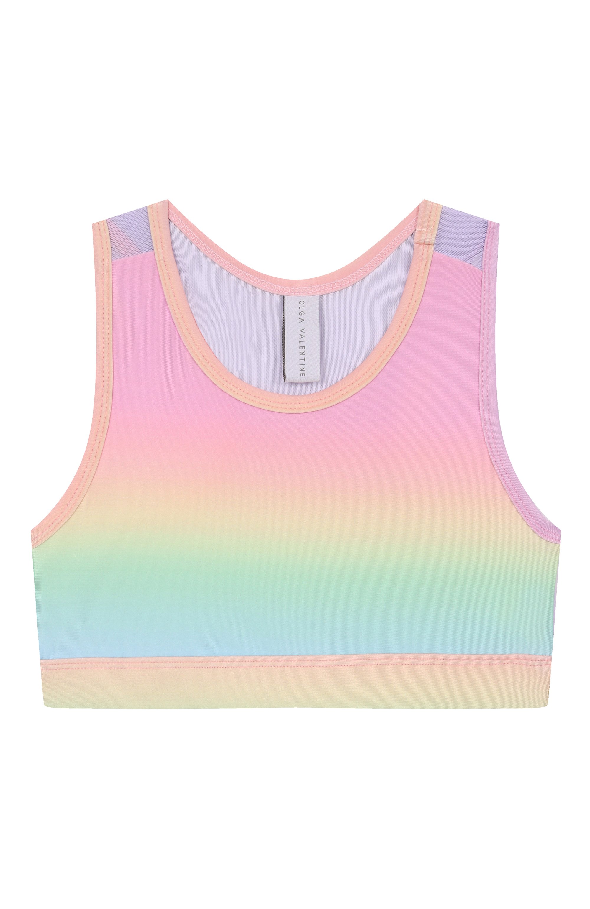 Топ OLGA VALENTINE разноцветного цвета по цене 6995 руб., арт. A04/5A-10A, фото 1 Топ OLGA VALENTINE, арт. A04/5A-10A, фото 1