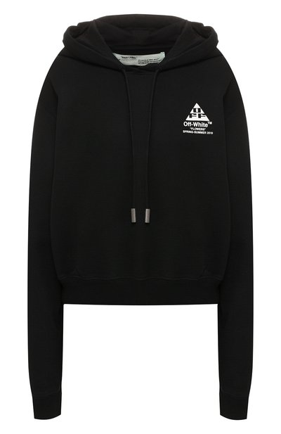 Женский хлопковое худи OFF-WHITE, арт. 0WBB016R190030431001