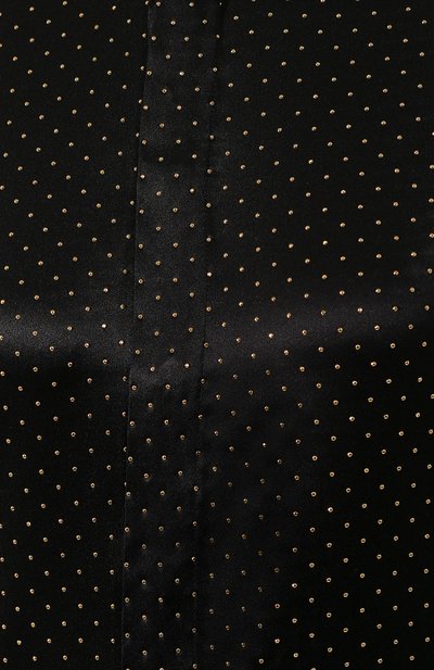 Шелковая рубашка SAINT LAURENT черного цвета по цене 168500 руб., арт. 611900/Y4A13, фото 5 Шелковая рубашка SAINT LAURENT, арт. 611900/Y4A13, фото 5