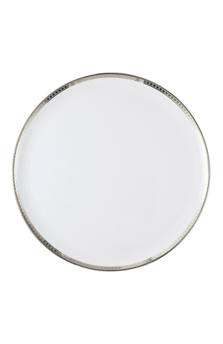 Блюдо для торта athena platine BERNARDAUD серебряного цвета, арт. 0448/121 | Фото 1 (Интерьер Кросс-КТ: Обеденная посуда; Нос: Не проставлено; Региональные ограничения белый список (Axapta Mercury): Не проставлено; Коллекция: Athena Platine; Ограничения доставки: fragile-2)