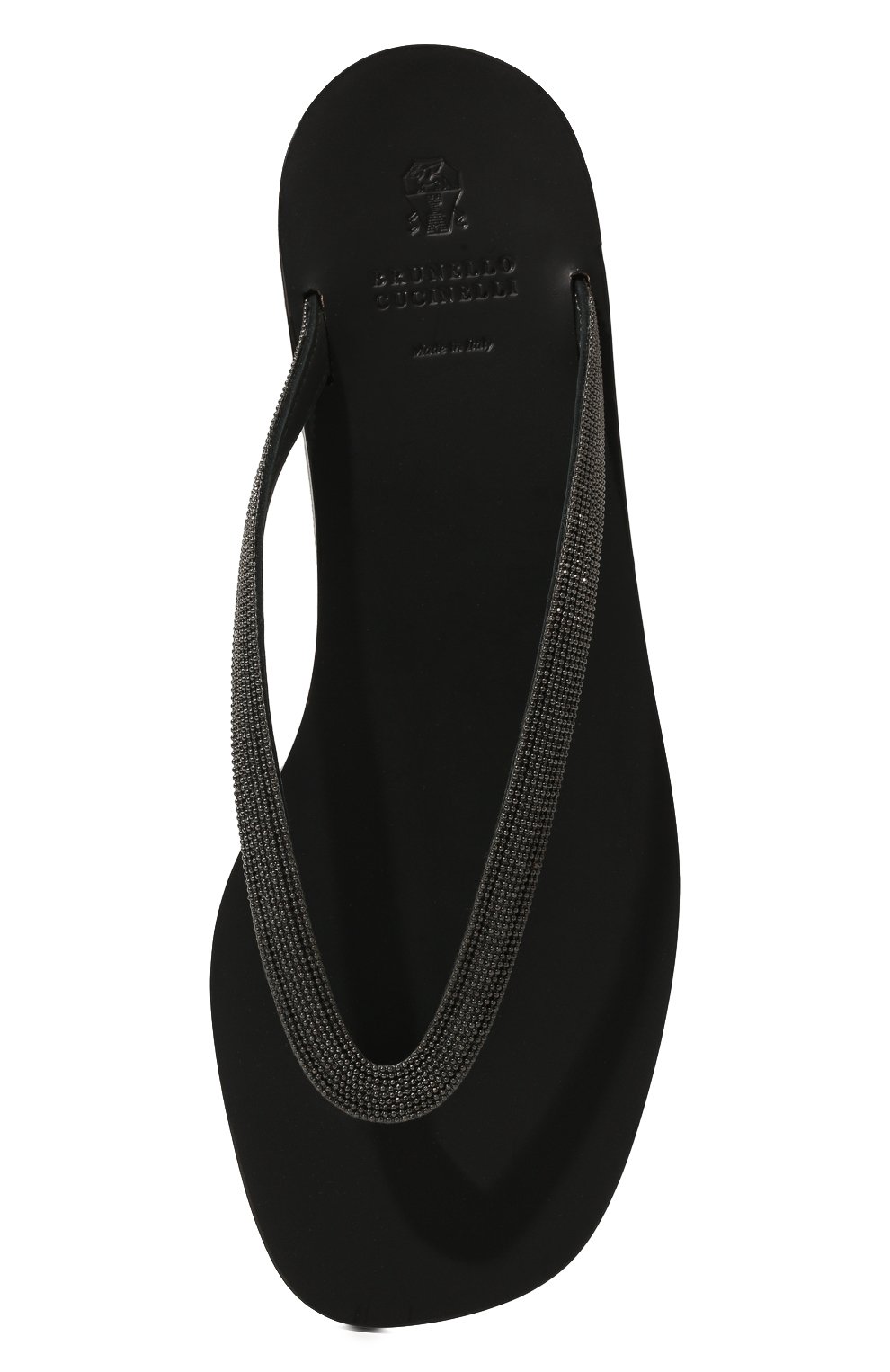 Кожаные шлепанцы BRUNELLO CUCINELLI, арт. MZBSC1771, фото 6