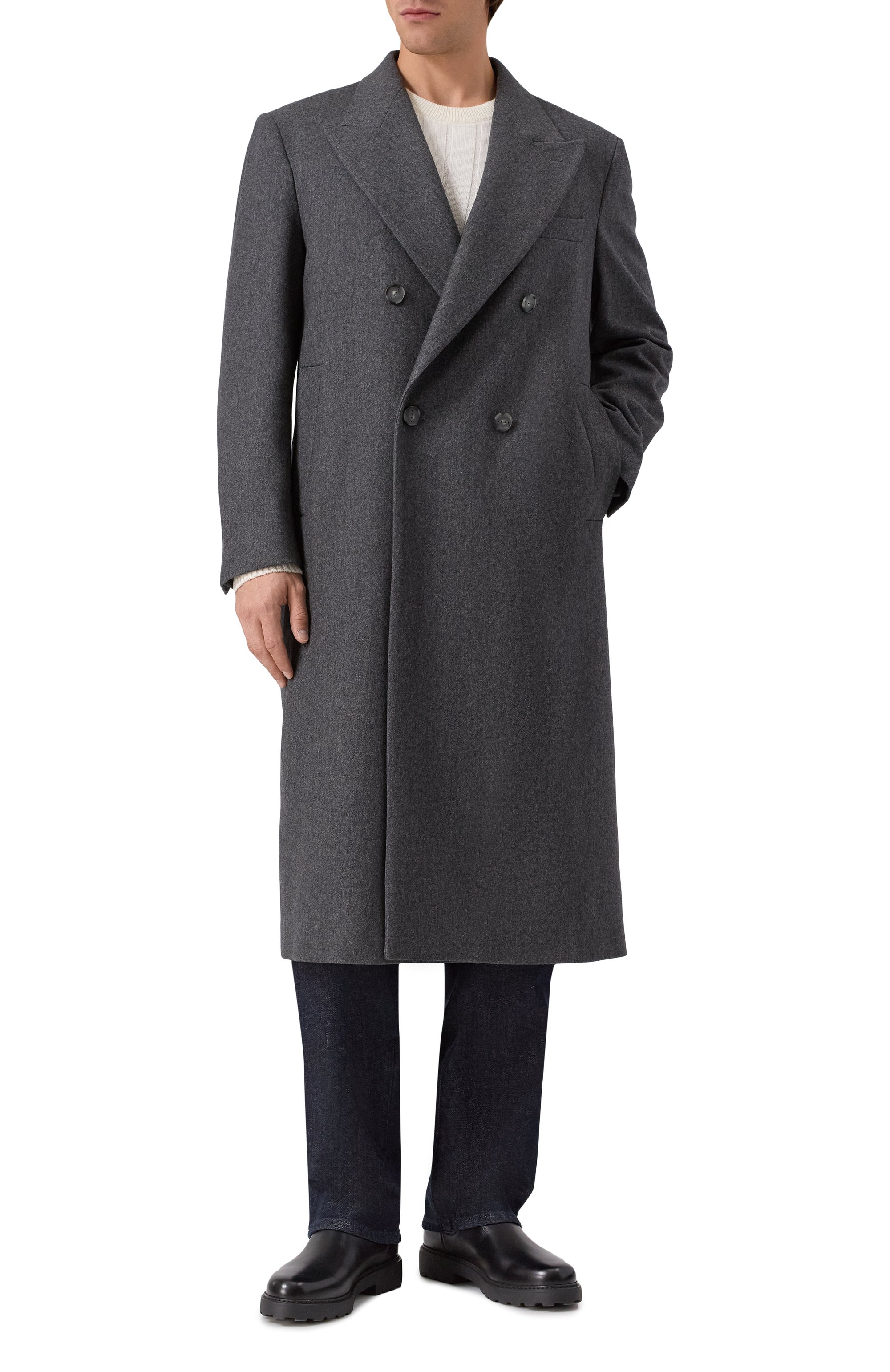 Шерстяное пальто HEVO, арт. MASSAFRA N 150/I740, фото 2