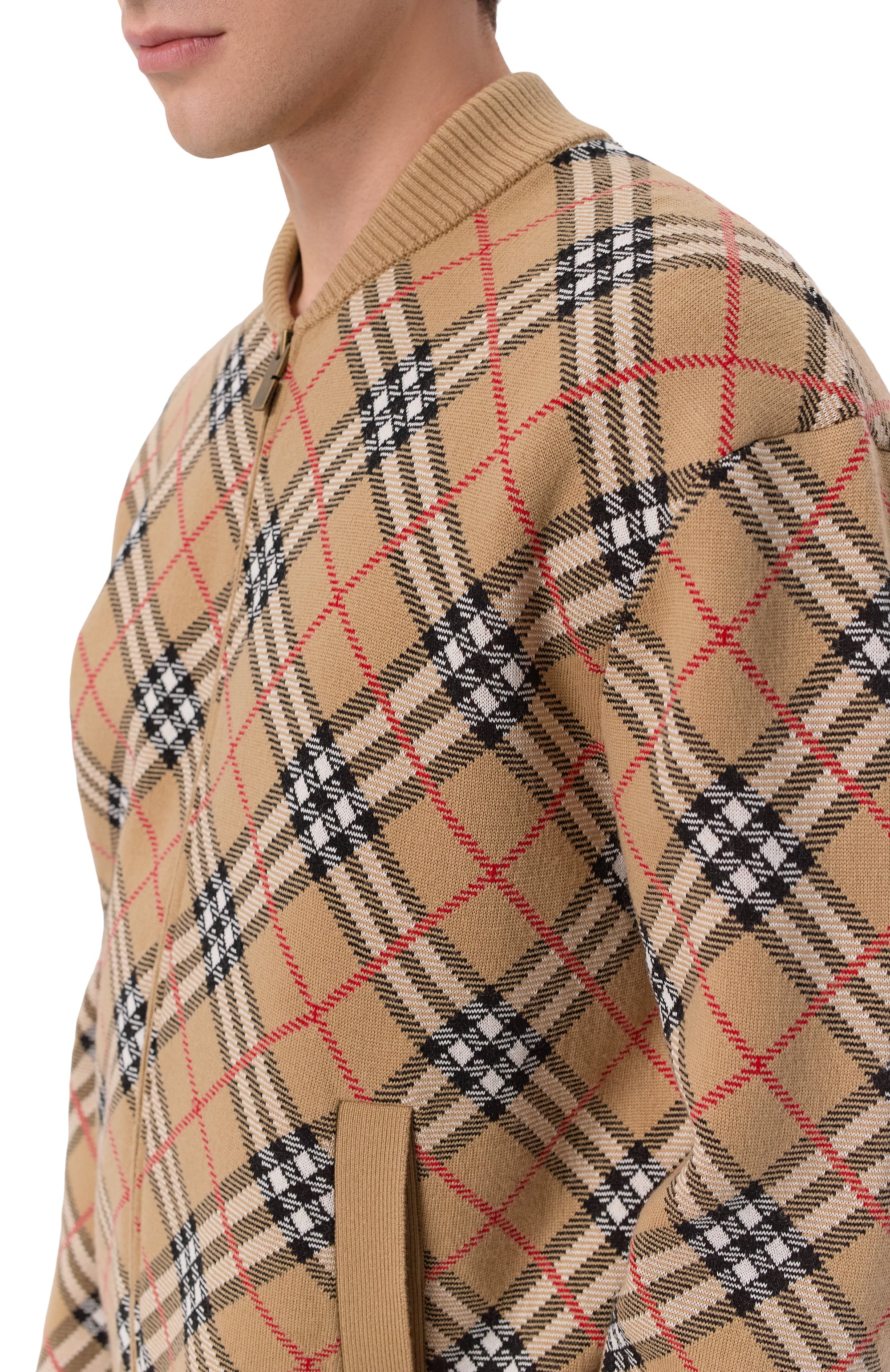 Кардиган из хлопка и шерсти BURBERRY, арт. 8119437, фото 5