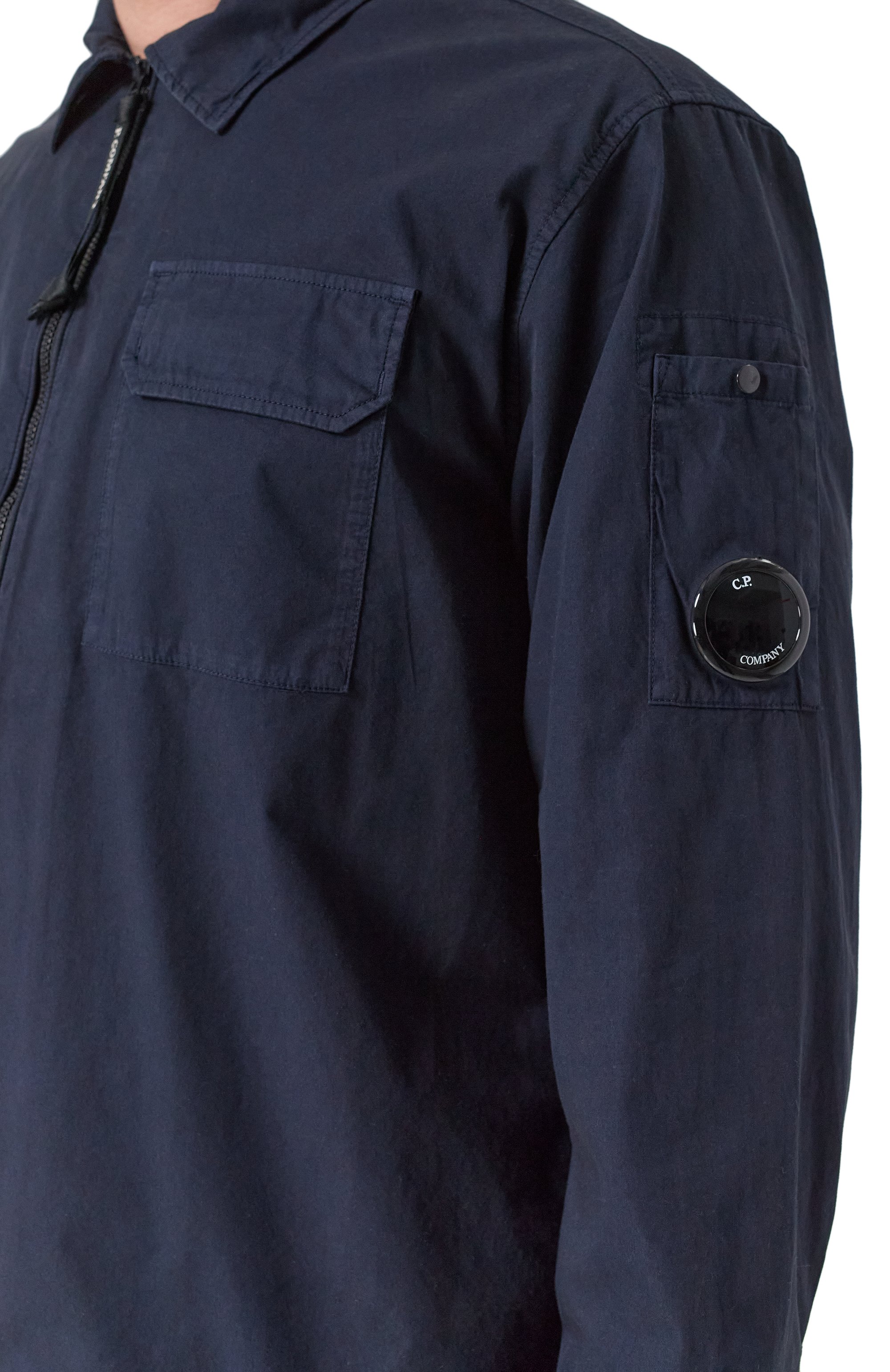 Хлопковая куртка-рубашка C.P. COMPANY, арт. 18CM0S124A110143G, фото 5