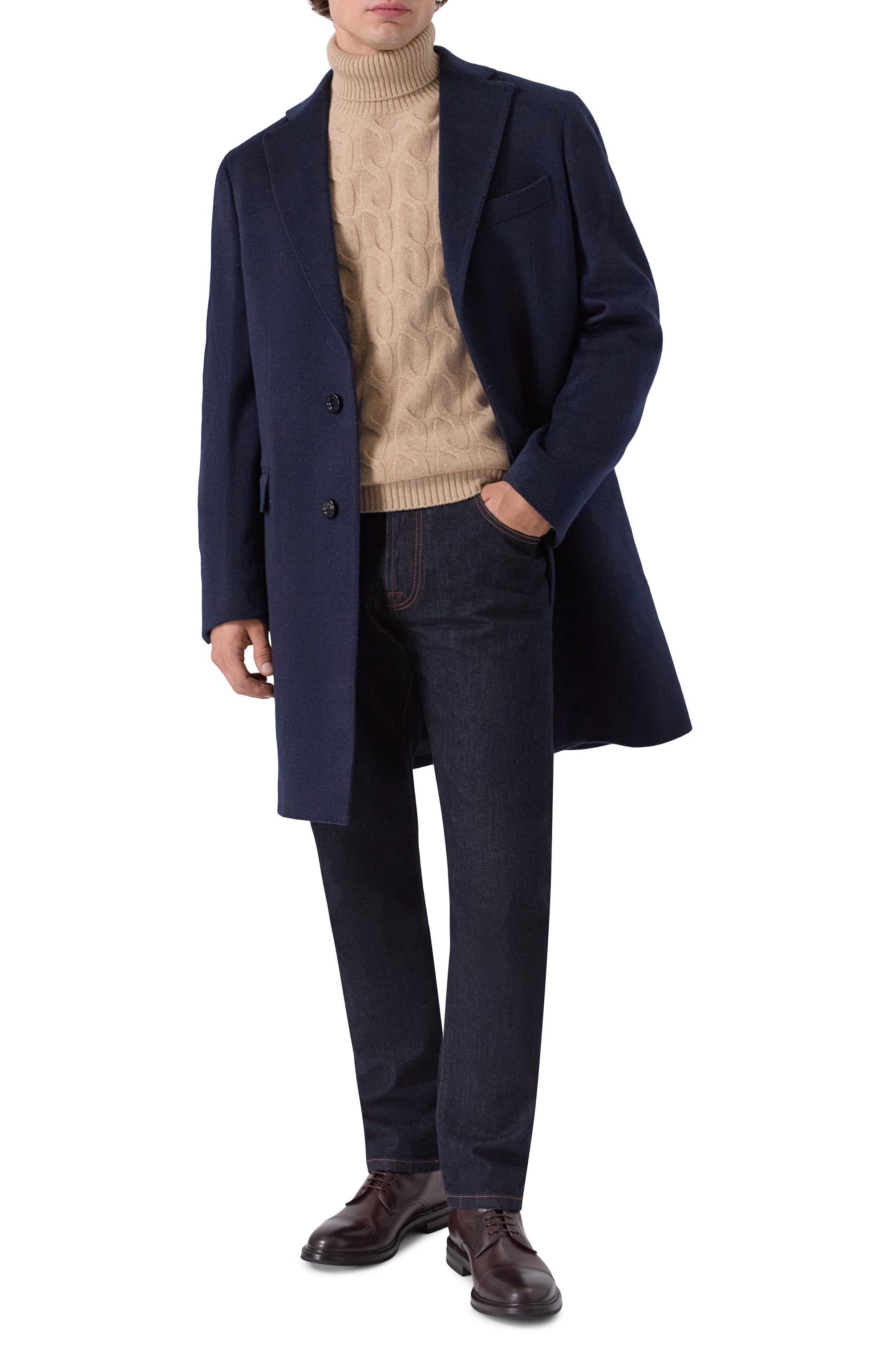 Свитер из шерсти и кашемира ANDREA CAMPAGNA, арт. M5625-6136V, фото 2