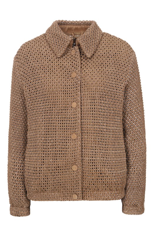 Замшевая куртка Giorgio Armani GW003148/AF24743 Коричневый GW003148/AF24743