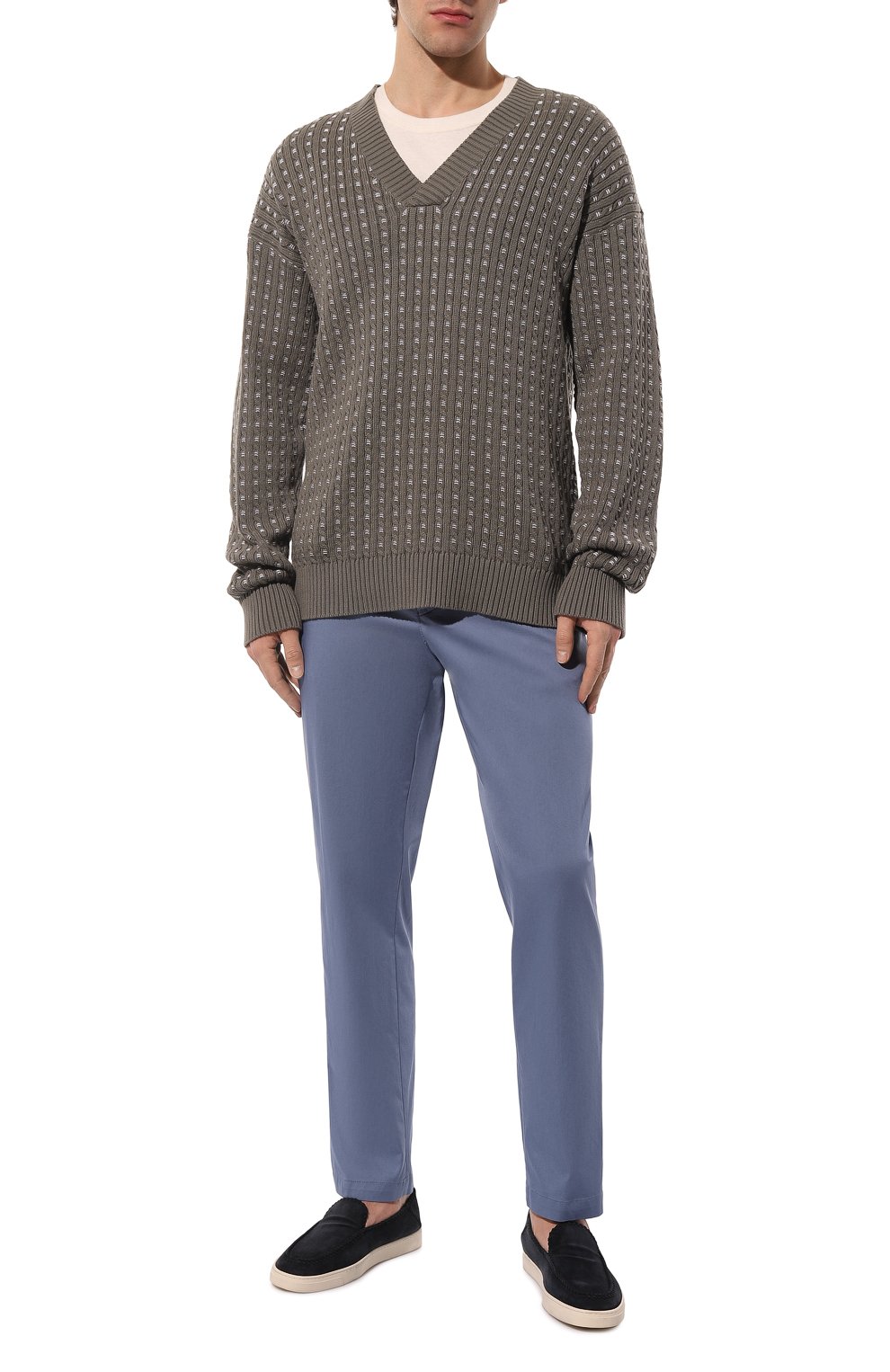 Хлопковые брюки BOSS, арт. 50488470, фото 2