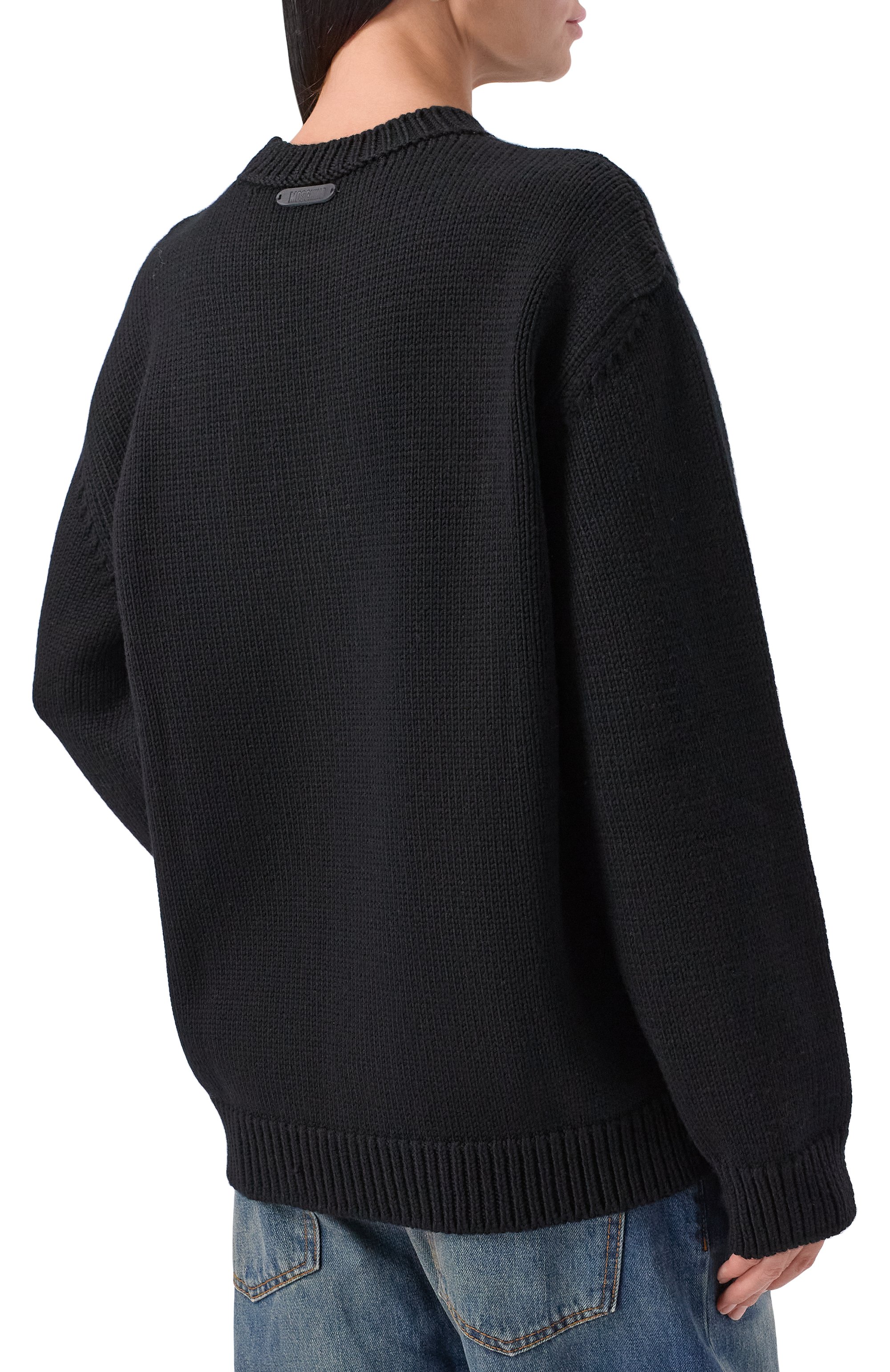 Шерстяной свитер MOSCHINO, арт. A0929/5405, фото 4