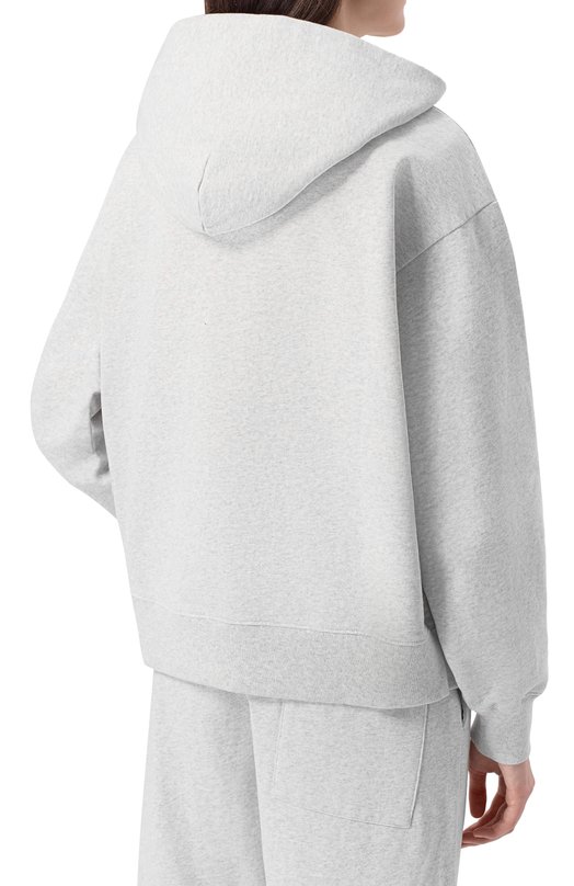 Хлопковая толстовка Sporty and Rich ST08862508GY03 Серый  ST08862508GY03 Фото 4