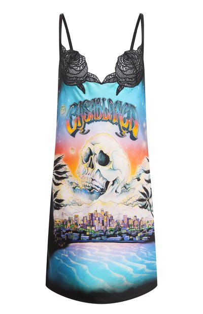 Женское платье из вискозы CASABLANCA, арт. WS25-DR-159-01