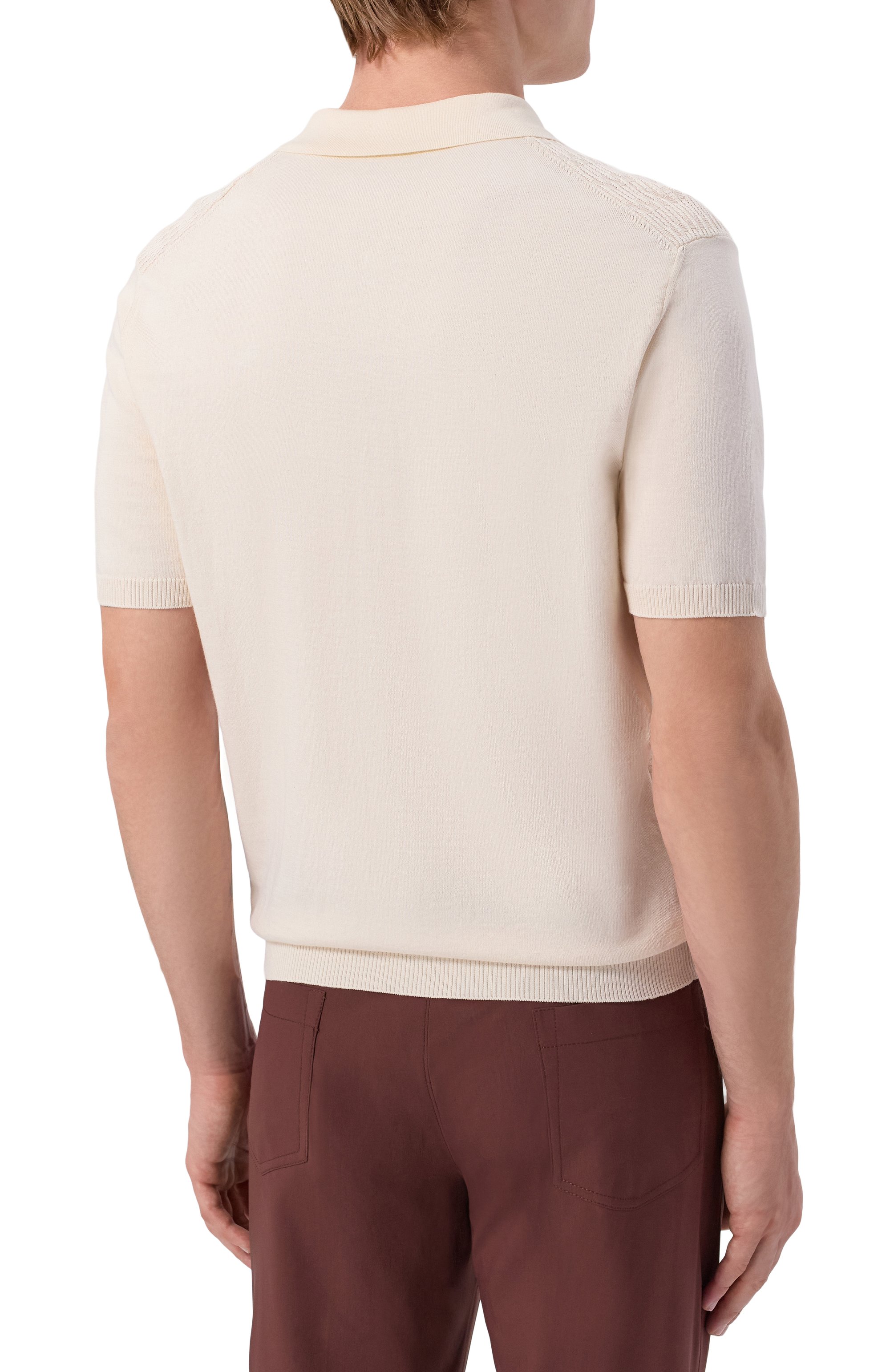 Хлопковое поло CORNELIANI, арт. 27M578/2725103, фото 4