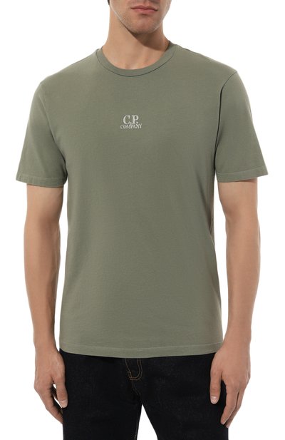Хлопковая футболка C.P. COMPANY, арт. 16CMTS288A005431G, фото 3