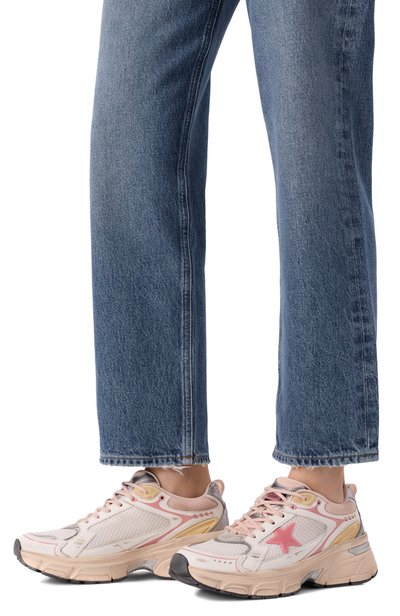 Комбинированные кроссовки lightstar GOLDEN GOOSE DELUXE BRAND, арт. GWF00724.F008751, фото 2