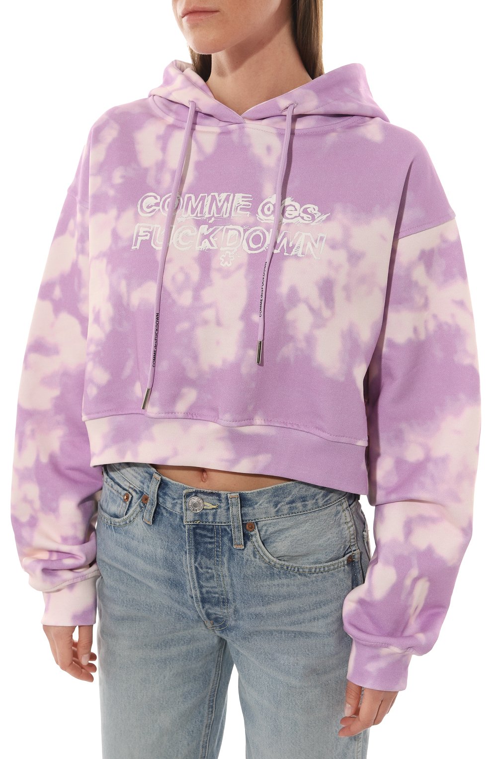 Хлопковое худи COMME DES FUCKDOWN, арт. CDFD2230, фото 3
