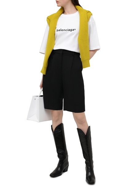 Хлопковая футболка BALENCIAGA, арт. 641655/TIV54, фото 2