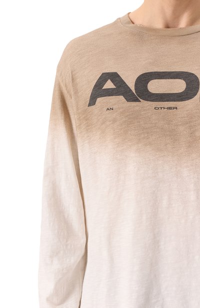 Хлопковый лонгслив AN OTHER DATE, арт. S25MA0DTH191, фото 5