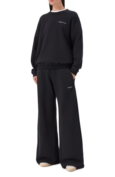Хлопковые брюки OFF-WHITE, арт. 2FH00338B, фото 2