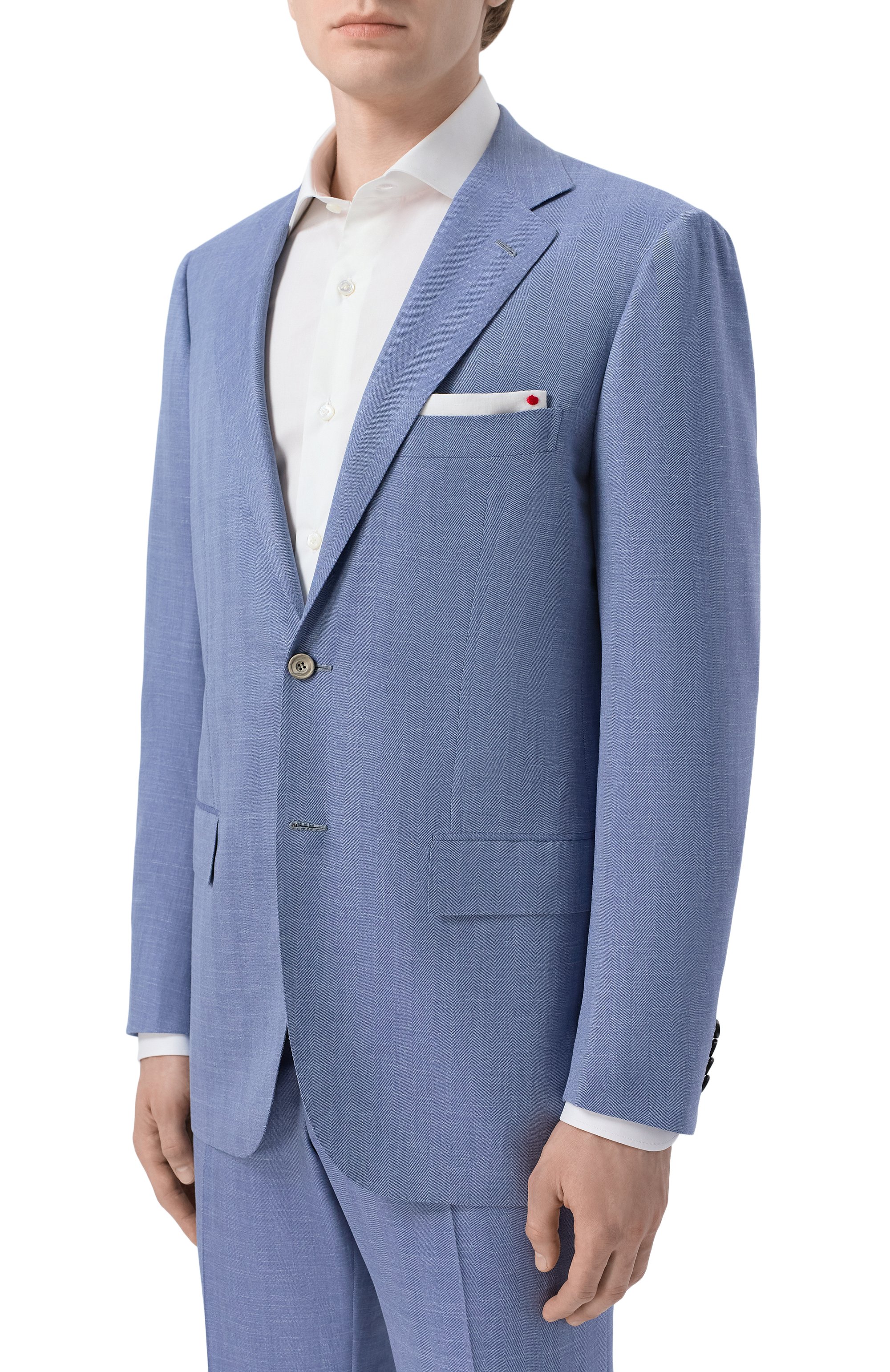 Костюм из шерсти и шелка KITON, арт. UA81K0604G, фото 2