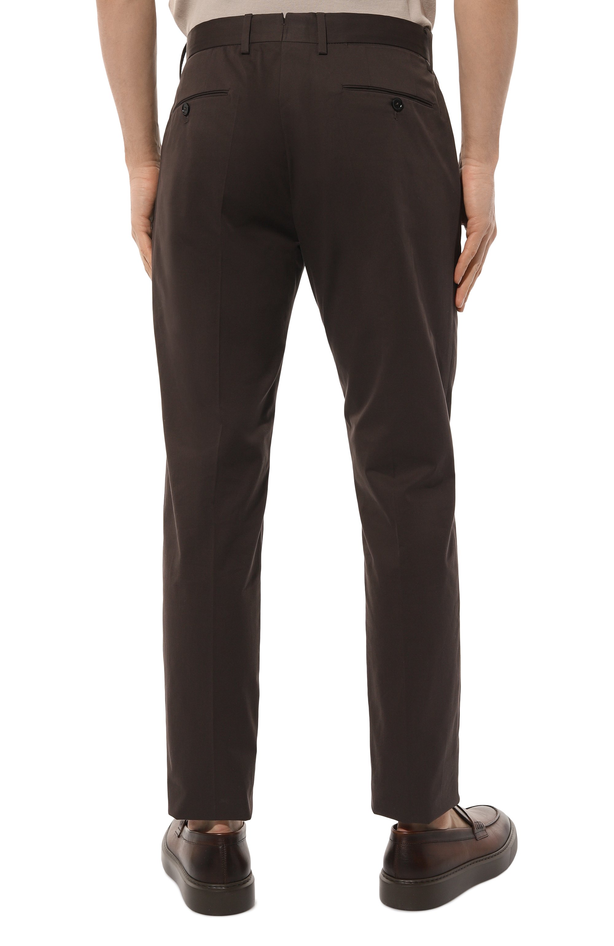 Хлопковые брюки ZEGNA, арт. E8I03/TR14, фото 4