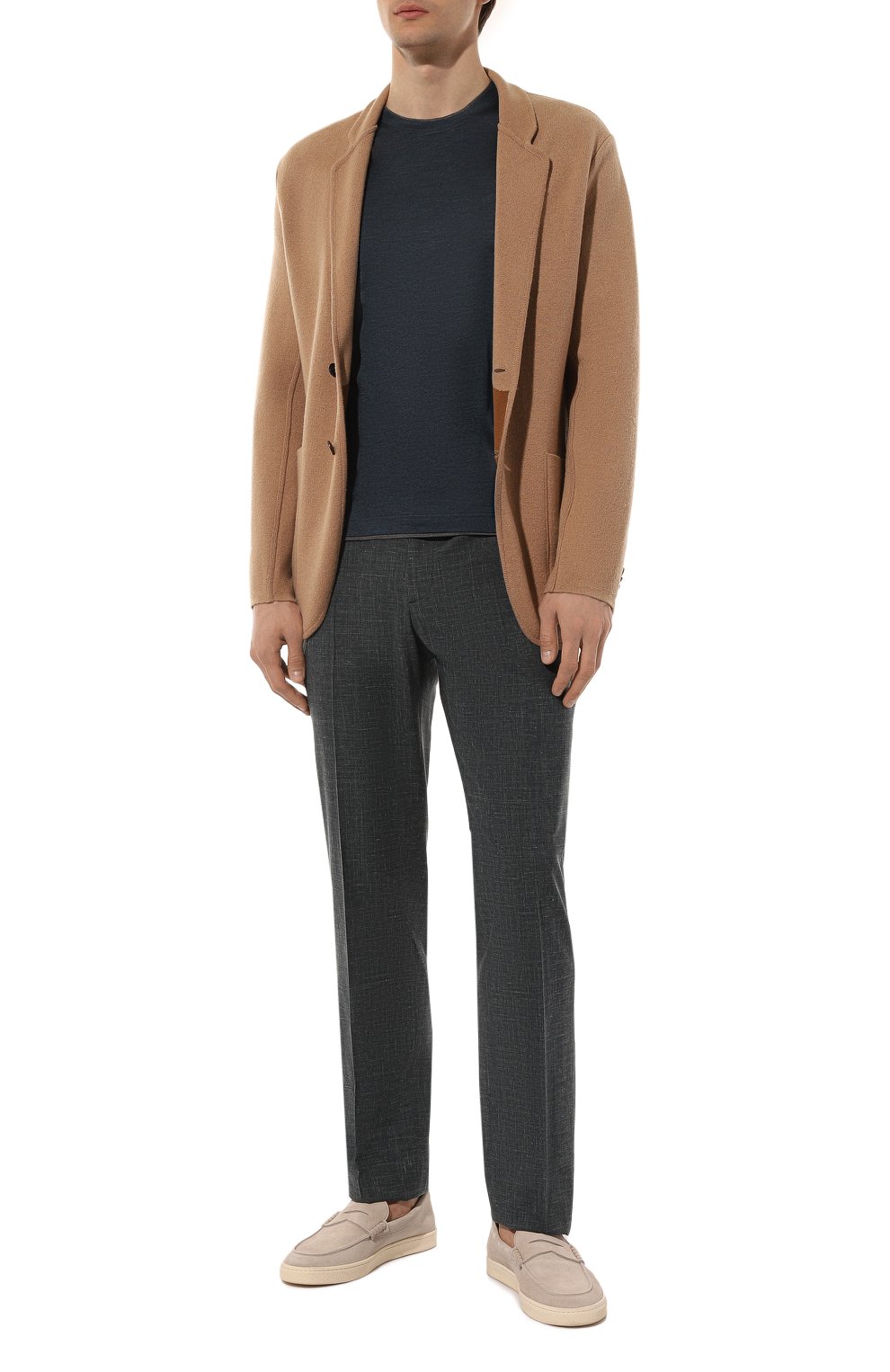 Брюки из шерсти и льна STEFANO RICCI, арт. M1T3100042/WL001N, фото 2