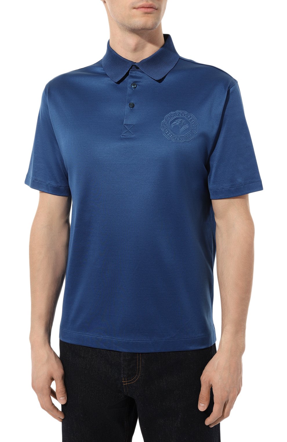 Хлопковое поло STEFANO RICCI, арт. K111025P13/T23260, фото 3