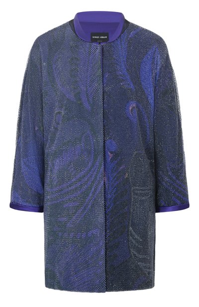 Женский жакет с отделкой стразами GIORGIO ARMANI, арт. GW003022/AF27593