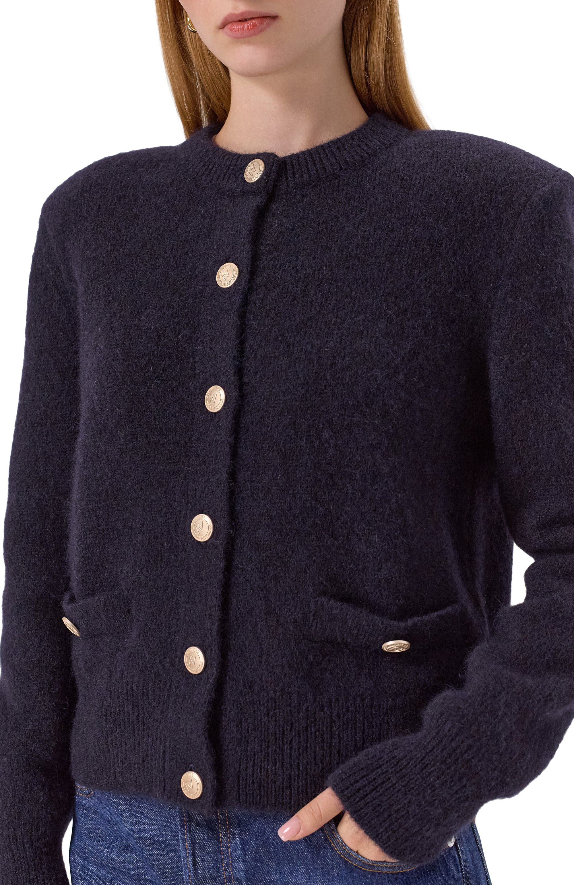 Шерстяной кардиган FREEAGE, арт. W26.JK123.2802.499, фото 5