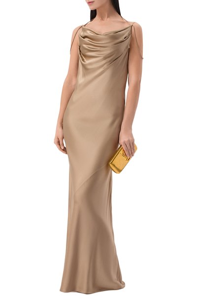 Клатч evening SAINT LAURENT золотого цвета по цене 671500 руб., арт. A00306/JAAIU, фото 3 Клатч evening SAINT LAURENT, арт. A00306/JAAIU, фото 3