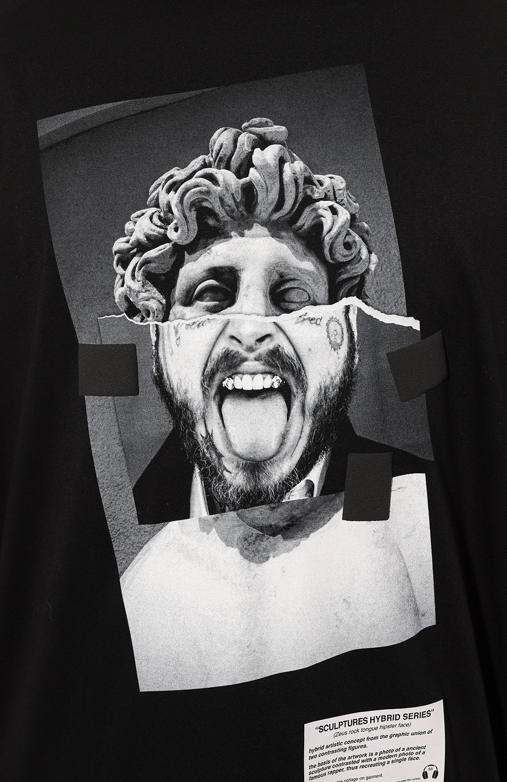 Хлопковая футболка DIEGO VENTURINO, арт. D3W4DVTS0ZHF, фото 5