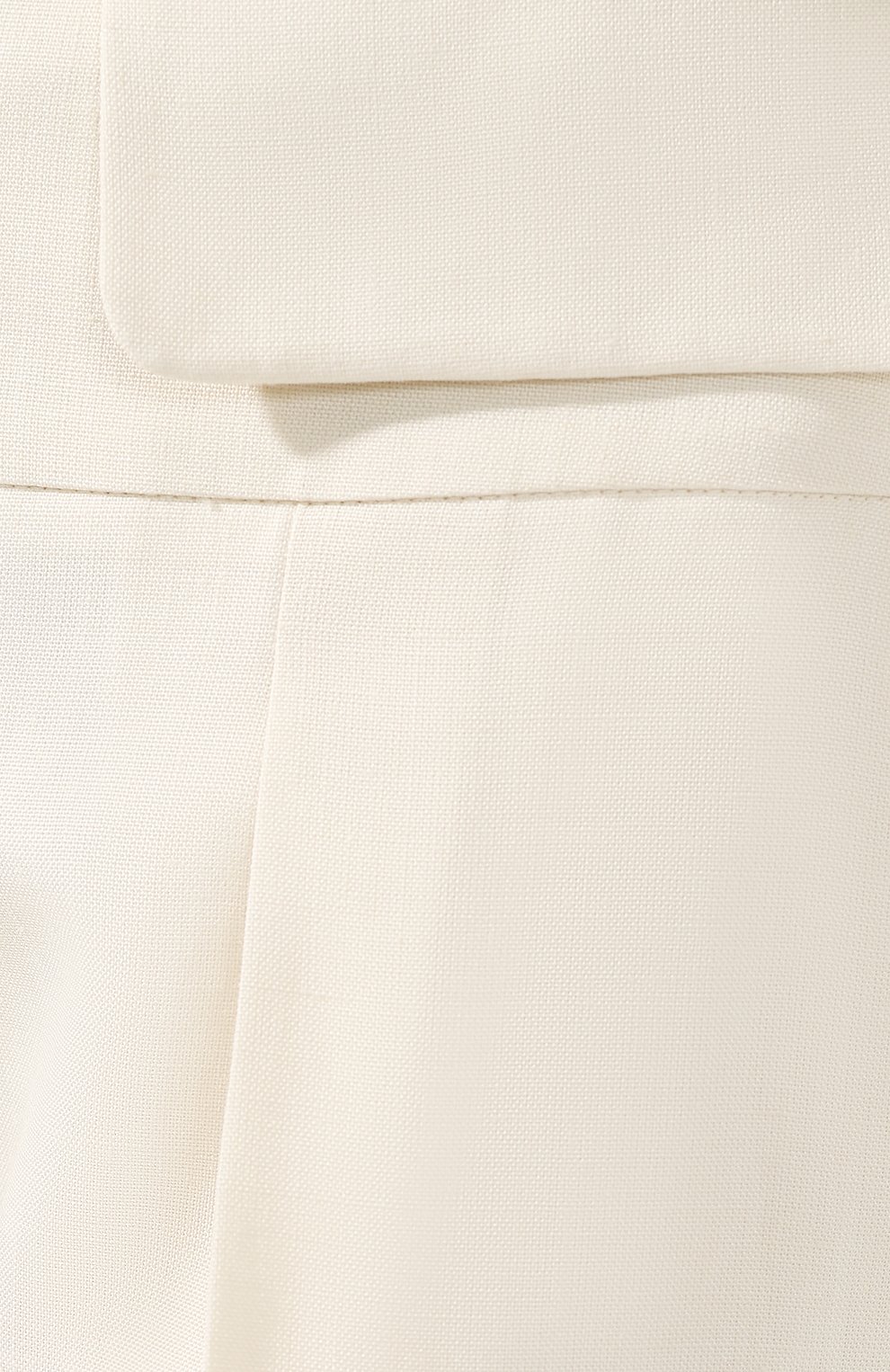 Брюки из смеси вискозы и льна VICTORIA, VICTORIA BECKHAM, арт. TRVV 119 SS19 VISC0SE LINEN BLEND, фото 5