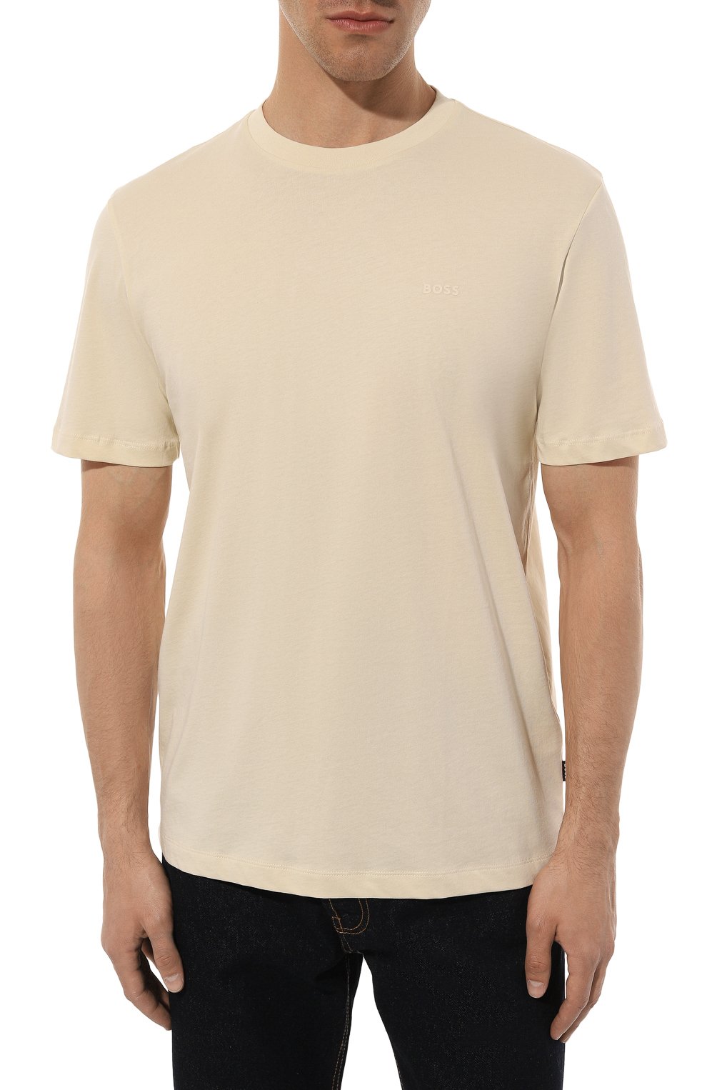 Хлопковая футболка BOSS, арт. 50468347, фото 3