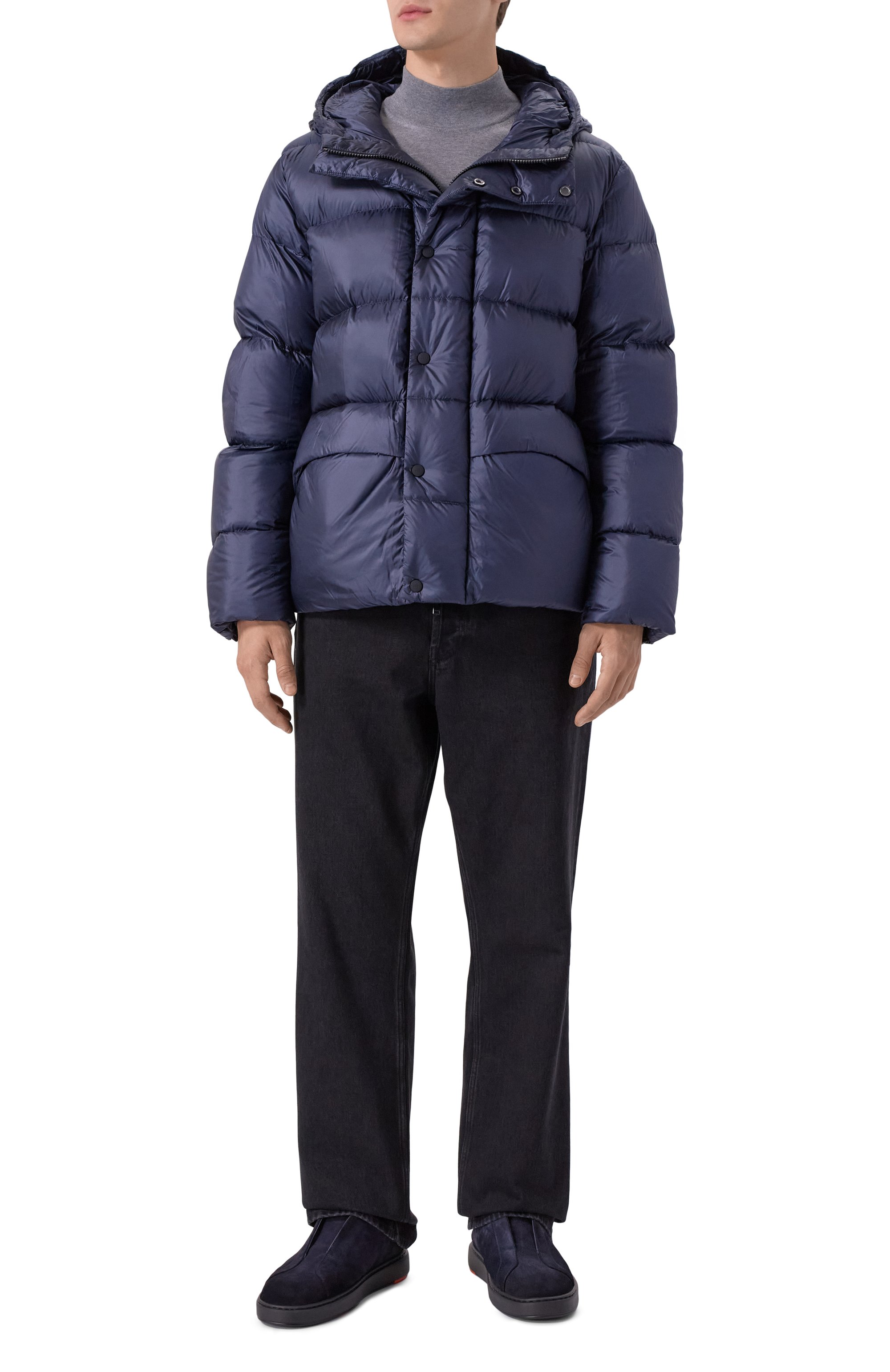 Замшевые кеды cleanic SANTONI, арт. MBCG21995NEAPGEL, фото 2