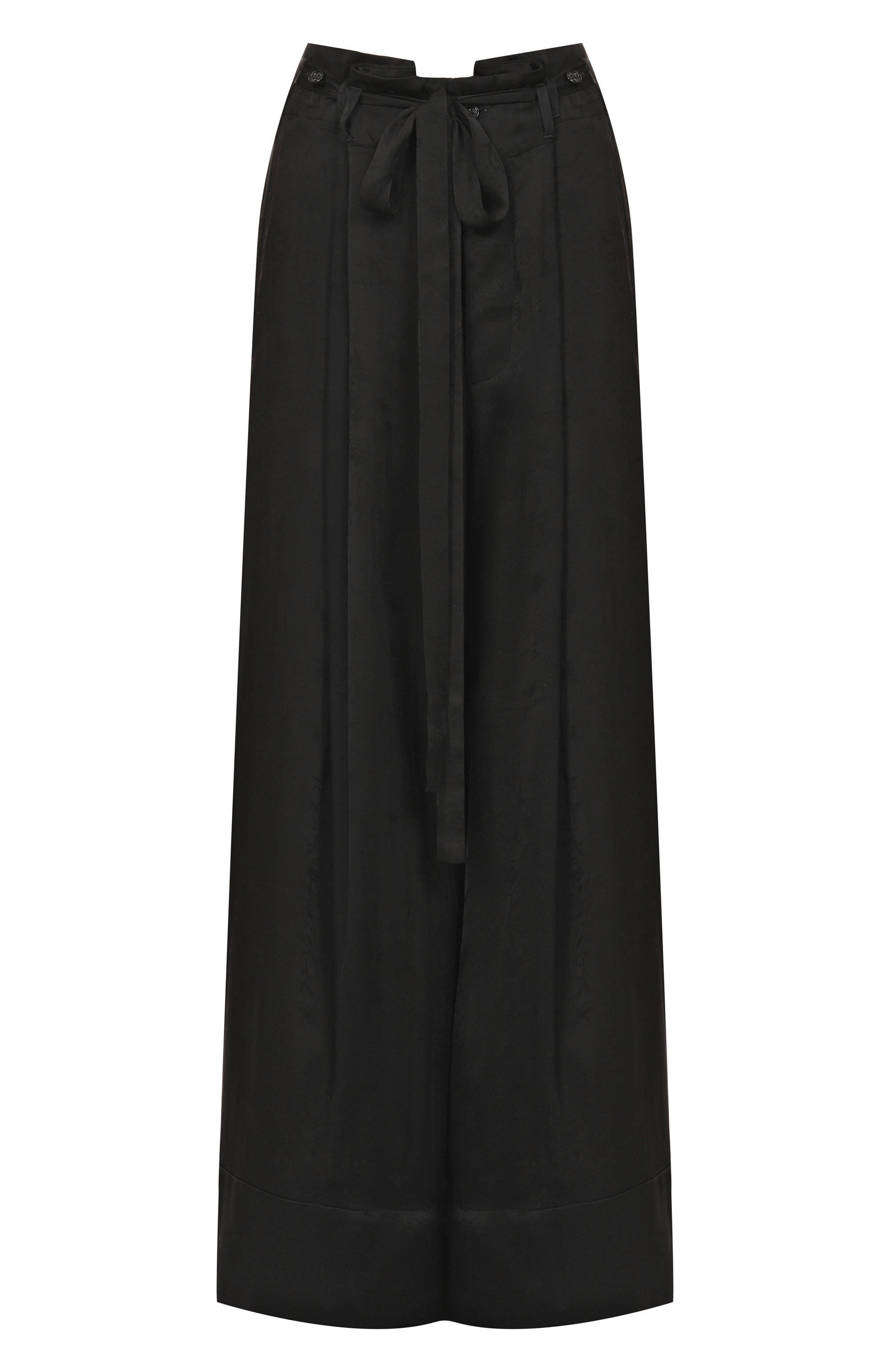 Брюки из вискозы и шелка ANN DEMEULEMEESTER, арт. B0012744/FA611, фото 1