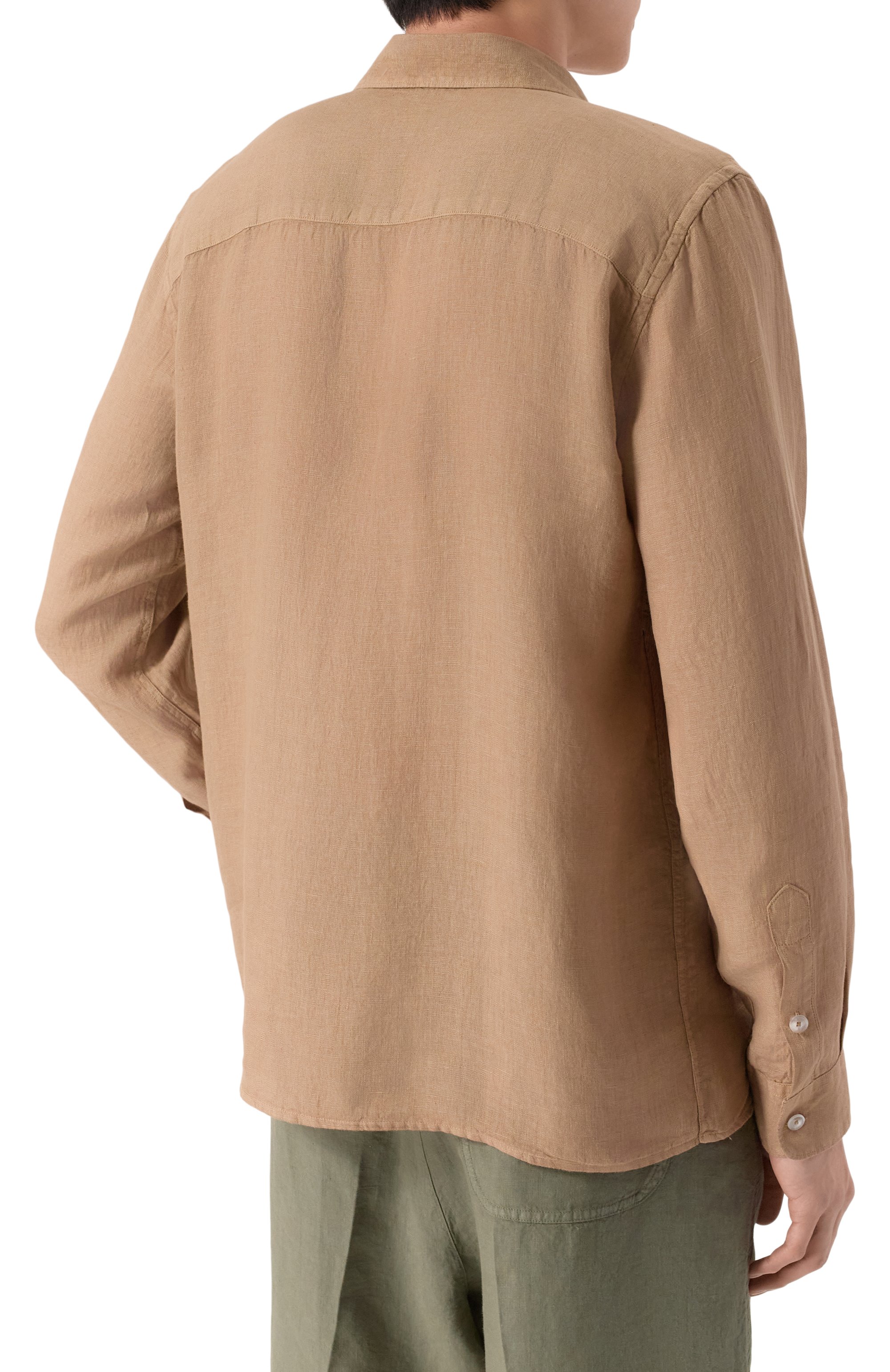 Льняная рубашка 120% LINO, арт. 33ALIM19SG/0115/000, фото 4