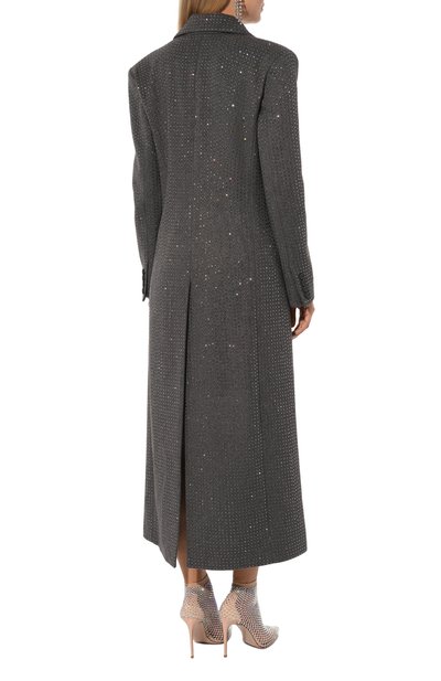 Пальто с отделкой стразами GIUSEPPE DI MORABITO, арт. 03PFC0047FC 03350, фото 4