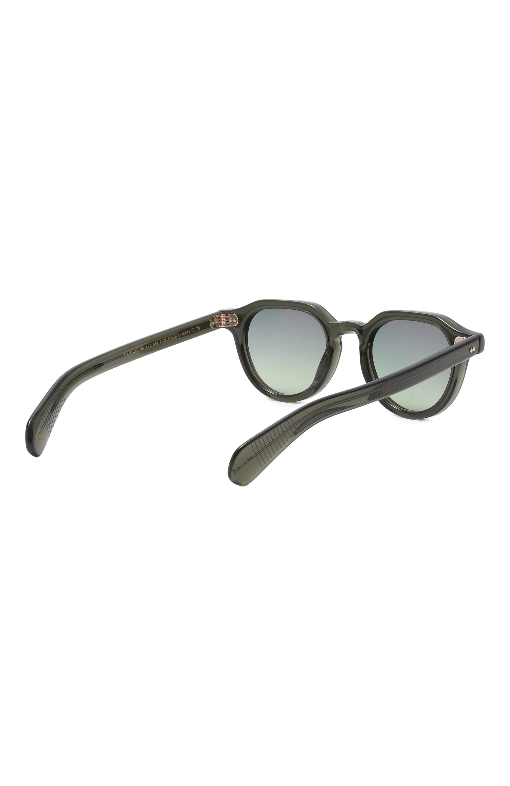 Солнцезащитные очки MOSCOT, арт. BAITSIM SUN DARK GREEN/F0REST W00D, фото 5