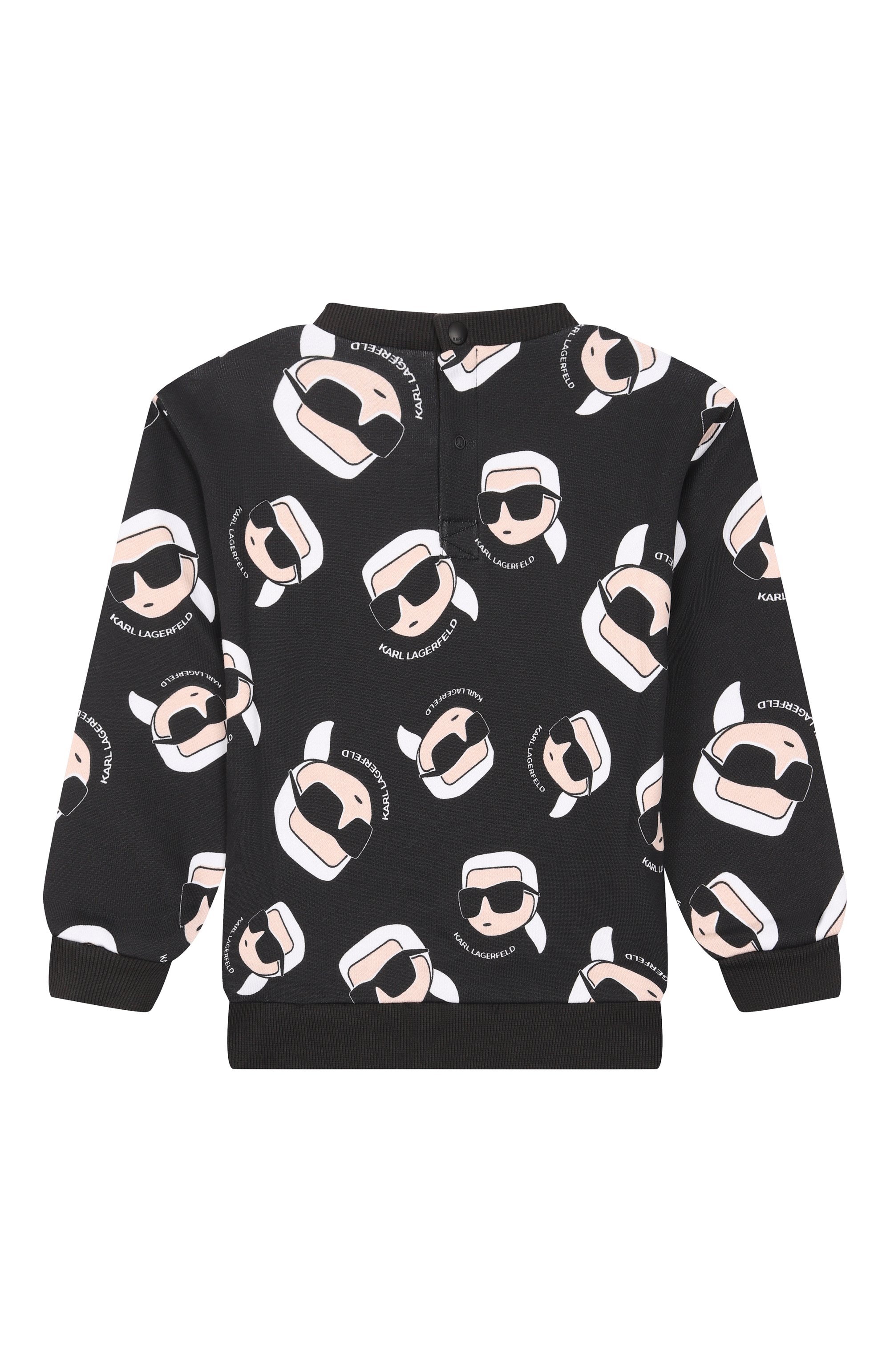 Хлопковый свитшот KARL LAGERFELD KIDS, арт. Z30666, фото 2