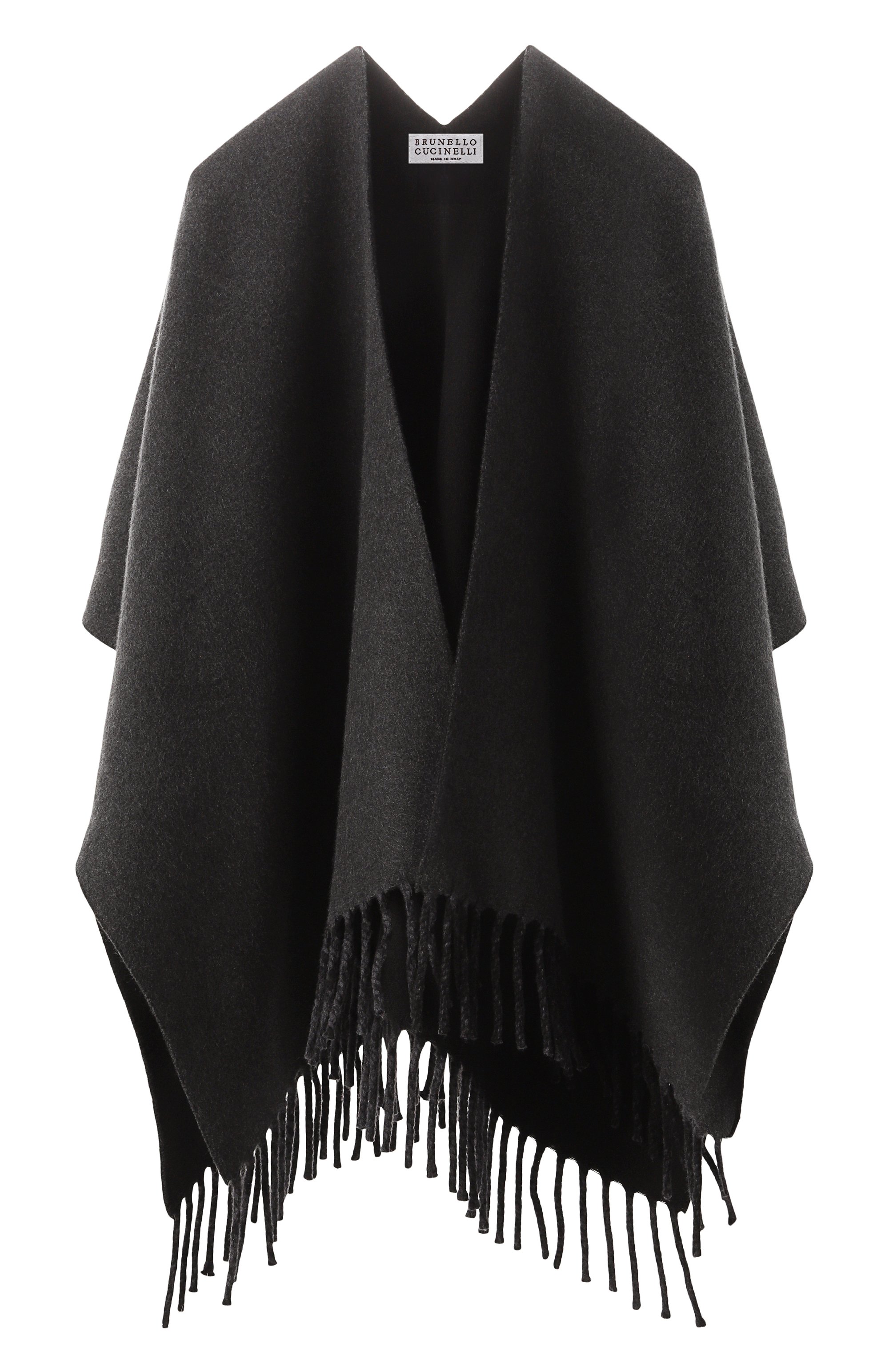 Пончо из шерсти и кашемира BRUNELLO CUCINELLI, арт. MSCDAGP42, фото 1