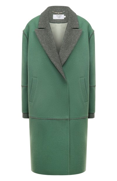 Шерстяное пальто SEVEN LAB, арт. SCP.17.500.361, фото 1