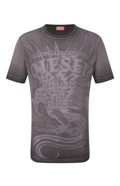 Мужская хлопковая футболка DIESEL, арт. A22652/0DLBW