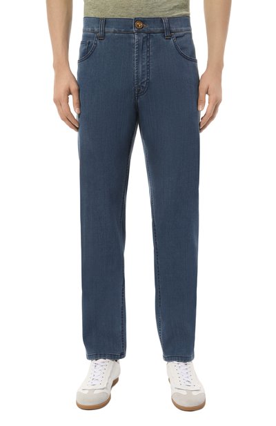 Джинсы STEFANO RICCI синего цвета по цене 108000 руб., арт. MFT41B2050/T201BL, фото 3 Джинсы STEFANO RICCI, арт. MFT41B2050/T201BL, фото 3