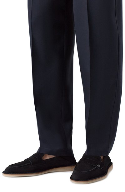 Замшевые пенни-лоферы new florio DOLCE & GABBANA, арт. A50739/AS707, фото 3