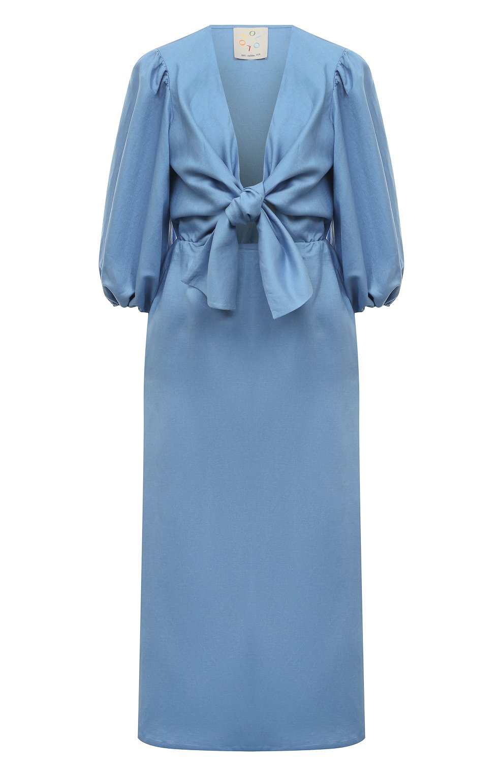 Платье изо льна и вискозы OLOLOL, арт. OLD169/9122.905/S23, фото 1