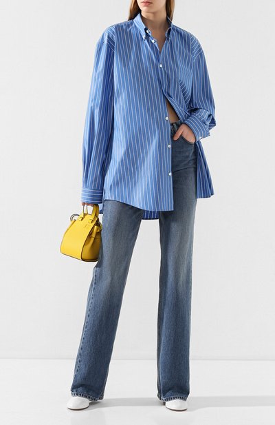 Хлопковая рубашка BALENCIAGA, арт. 571253/TGM07, фото 2