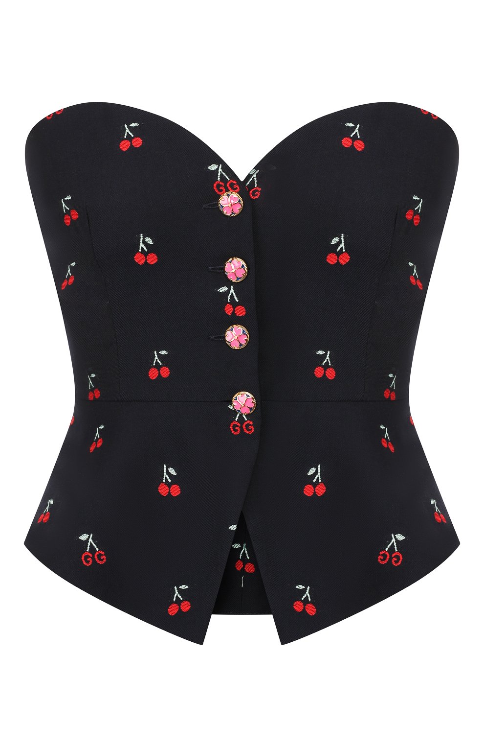 Топ из смеси хлопка и шерсти GUCCI, арт. 569887/ZABMY, фото 1