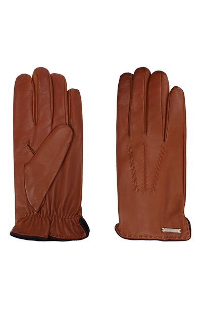 Кожаные перчатки CORNELIANI, арт. 86Q338-0820575/00, фото 2