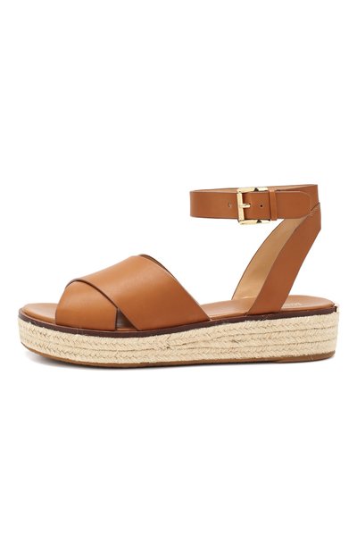 Кожаные сандалии abbot MICHAEL MICHAEL KORS, арт. 40S9ABFA1L, фото 3