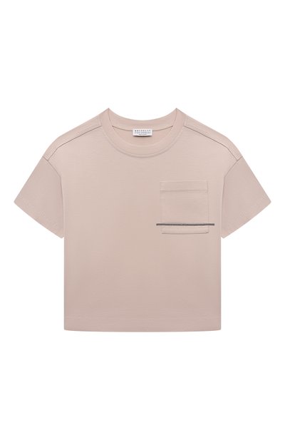 Хлопковая футболка BRUNELLO CUCINELLI, арт. B0T81T287A