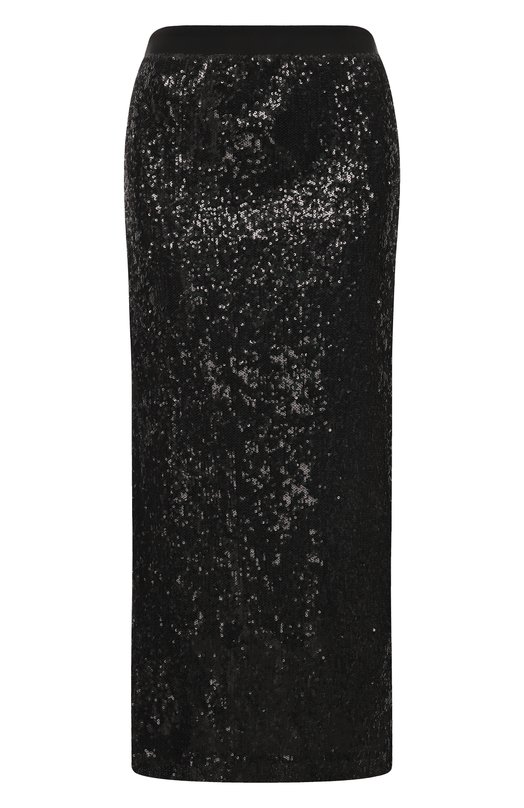 Юбка с отделкой пайетками BOSS 50547995 Чёрный 50547995