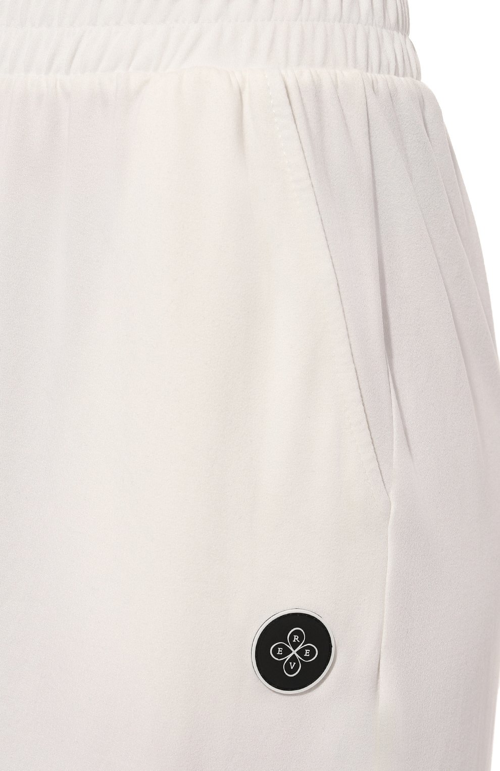 Брюки из вискозы EVERREVER белого цвета по цене 7190 руб., арт. RE-TR-W-03, фото 5 Брюки из вискозы EVERREVER, арт. RE-TR-W-03, фото 5